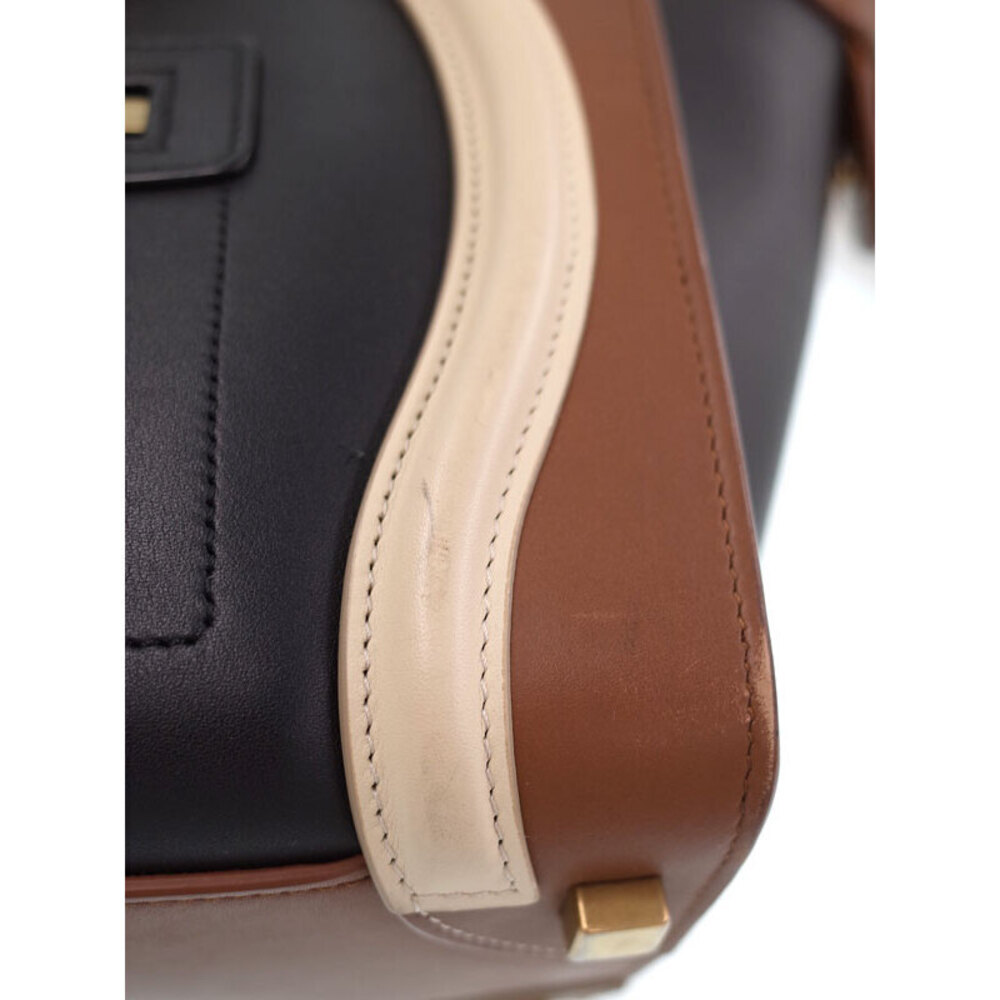 Celine Shopper Tote Shoulder Leather Calfskin Handbag - Picture 5 of 9
